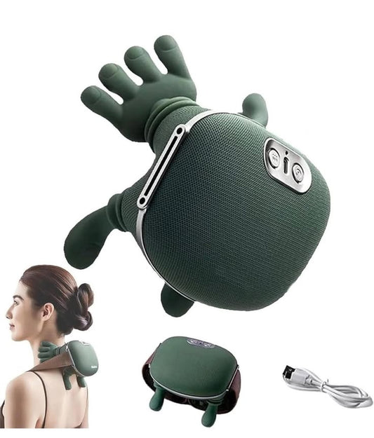 SmartPalm™ Rechargeable Neck & Shoulder Massager – Deep Tissue Relief with Heat & Vibration