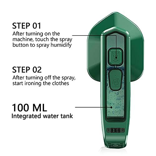 Portable Mini Steam Iron Box | Fast Heating | Compact & Travel Friendly | Wrinkle Remover