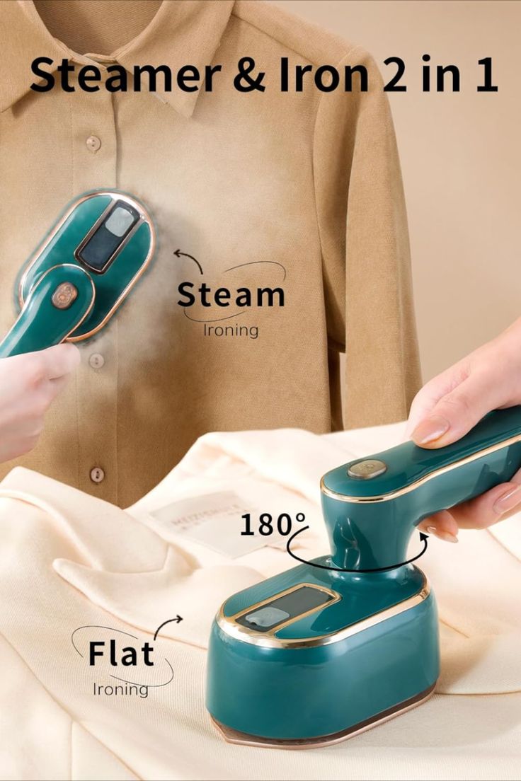 Portable Mini Steam Iron Box | Fast Heating | Compact & Travel Friendly | Wrinkle Remover