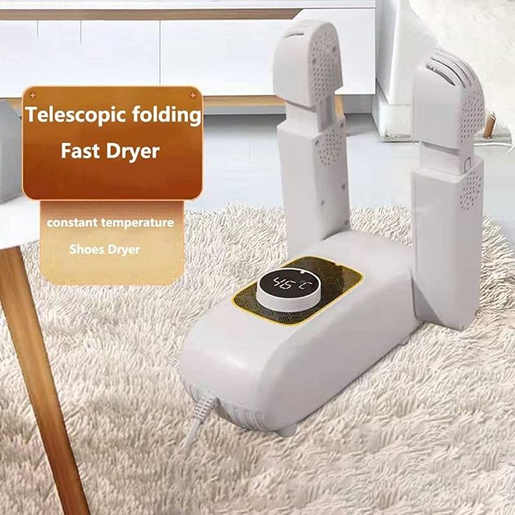 4-Pod Electric Shoe Dryer & Deodorizer | Fast Drying | Smart Timer | Eliminates Odor & Moisture